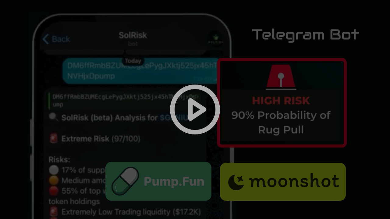 Solana Risk Analysis Bot